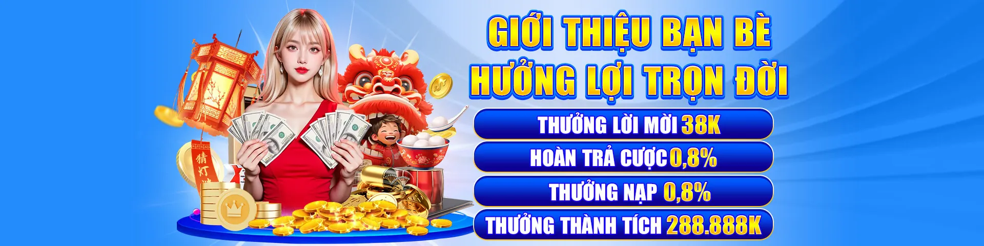 Hình nền kêu gọi hành động khuyến mãi Kubet Web